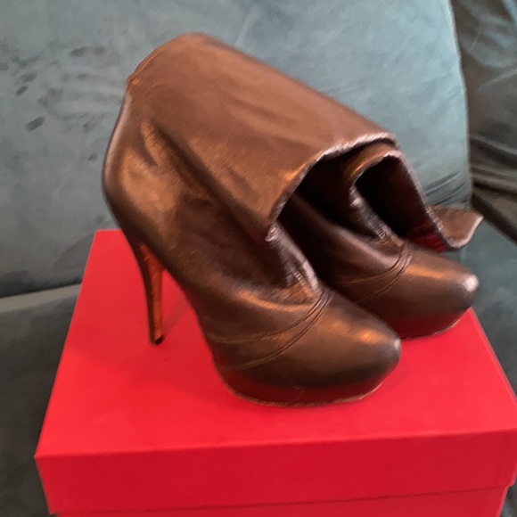 L.A.M.B Leather Knew High Boots Size 6 - Picture 5 of 6